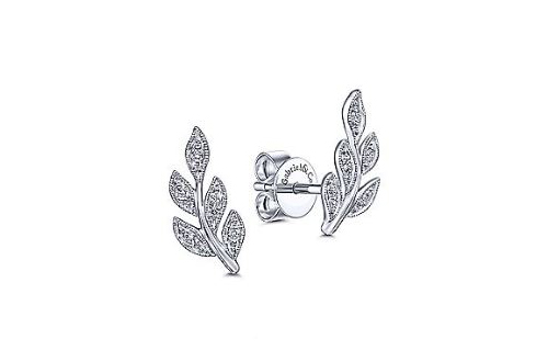 leaf earrings